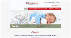 Desktop Screenshot of climatico.ca